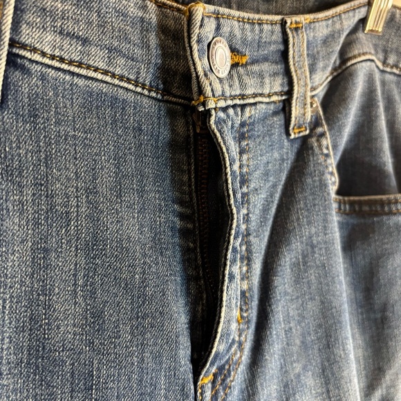 LAUREN RALPH LAUREN Black Label Sz 10 Curvy Low Rise Straight Mid-Wash Jeans NEW - Picture 2 of 10